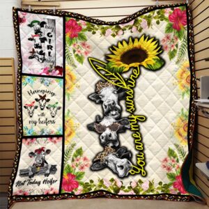 YouRe My Sunshine Heifer Quilt  Quilt